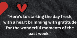 Inspiration Saturday Blessings