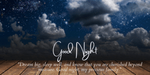 Good Night Images for Family