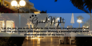 Good Night Images for Family