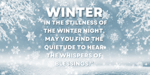 Winter Good Night Blessings Images
