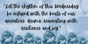 African American Wednesday Blessings images