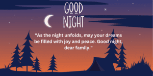 Good Night Images for Family