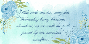 African American Wednesday Blessings images