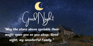 Good Night Images for Family