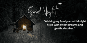Good Night Images for Family