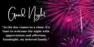 Good Night Images for Family