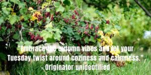 Good Morning Happy Tuesday Fall Images