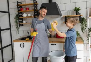 Cleaning Common Spaces Around